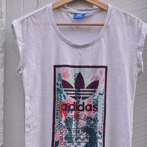 Adidas graphic tee